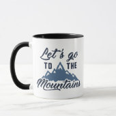 Mug Allons Aux Montagnes (Gauche)