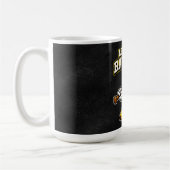 Mug Allons Bananes Baseball Rétro Banane Drôle (Gauche)