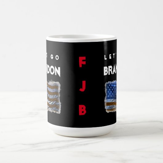Mug "Allons Brandon !" (Centre)
