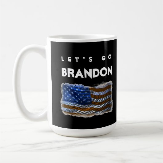 Mug "Allons Brandon !" (Gauche)
