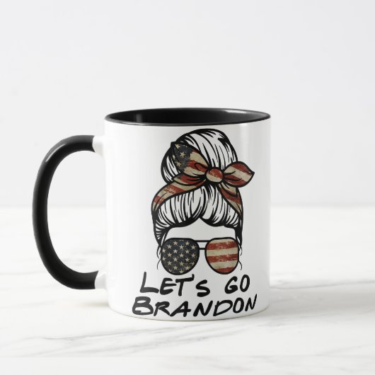 Mug Allons Brandon, allons Brandon (Gauche)