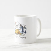 Mug Allons camper (Devant droit)