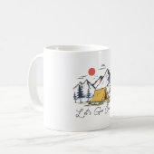 Mug Allons camper (Devant gauche)
