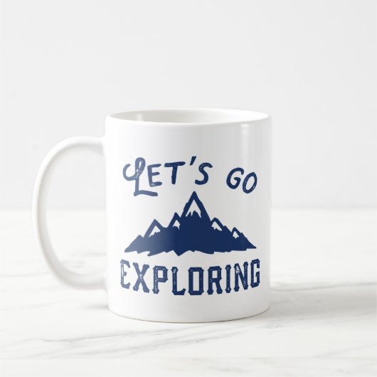 Mug Allons explorer (Gauche)