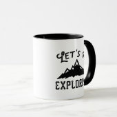 Mug Allons Explorer (Devant droit)