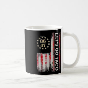 Mug Allons manger des tacos pour hommes femmes drapeau