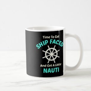 Mug Allons nous faire des lignes de bateau et naviguer