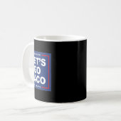 Mug Allons Tacos - Drôle de T. A. C. O. Conception Iro (Devant gauche)
