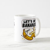 Mug Allons-y Bananes (Devant droit)