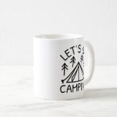 Mug Allons-y Camping (Devant droit)