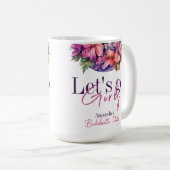 Mug Allons-y les filles Dernière Disco de Fille Bachel (Devant droit)