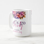 Mug Allons-y les filles Dernière Disco Rose Enterremen (Devant gauche)