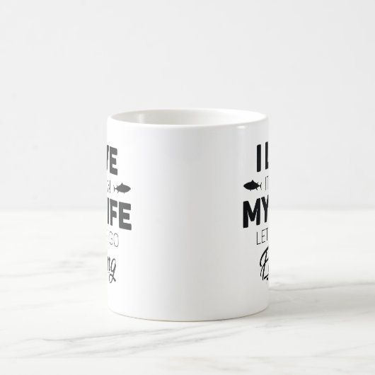 Mug Allons-y Pêcher (Centre)