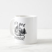 Mug Allons-y sous les tentes (Devant gauche)