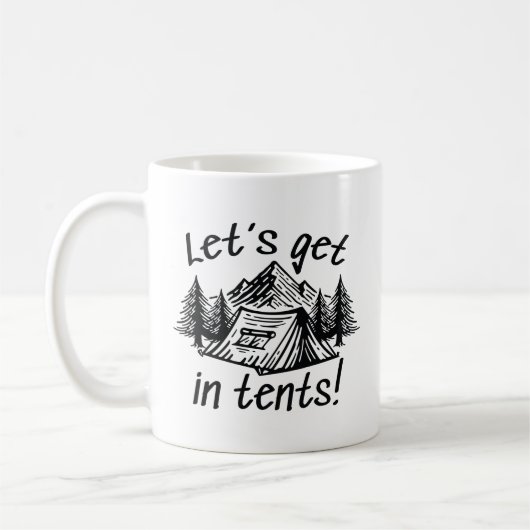 Mug Allons-y sous les tentes (Gauche)