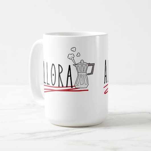 Mug Allora et Moka Espresso Maker (Devant gauche)