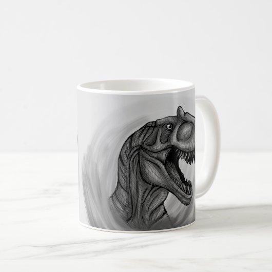 Mug Allosaurus (Devant droit)