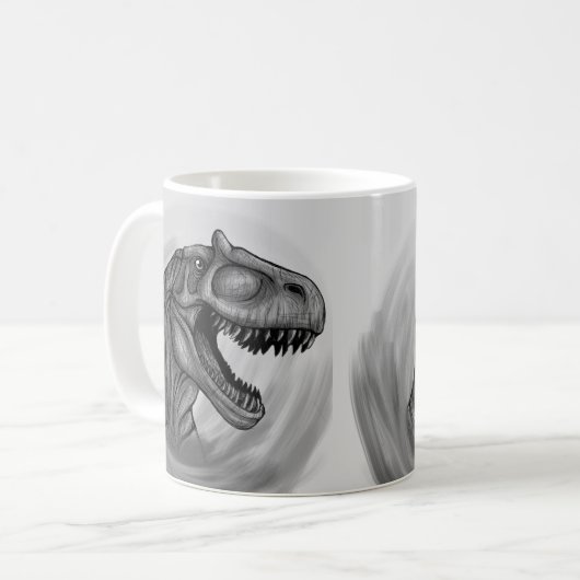 Mug Allosaurus (Devant gauche)