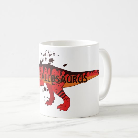 Mug Allosaurus (Devant droit)