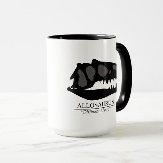 Mug Allosaurus (Devant droit)