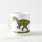 Mug Allosaurus de Dinosaure jurassique (Devant gauche)