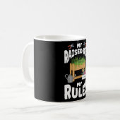 Mug Allotissement Jardin Mon Lit Élevé Mes Règles Balk (Devant gauche)