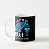 Mug Allumer le mois de la Sensibilisation sur l'autism (Gauche)