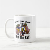 Mug Allumez La Lampe Pas Le Rat Drôle De Noël (Gauche)