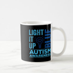Mug Allumez La Sensibilisation sur l'autisme Bleue S