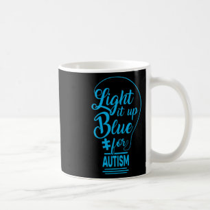 Mug Allumez-le bleu Sensibilisation sur l'autisme Cade
