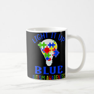 Mug Allumez-le vers le haut Sensibilisation sur l'auti