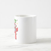 Mug Allumons-nous, Cute Snowman Drôle de Noël Vibes (Centre)