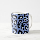 Mug Allure de la peau animale : léopard d'aquarelle (Devant droit)