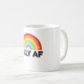 Mug Ally AF Gay pride LGBT Drapeau cadeau (Devant droit)