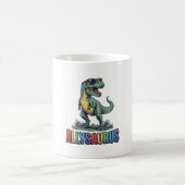 Mug Allysaurus Lunettes de soleil de dinosaure vintage (Centre)
