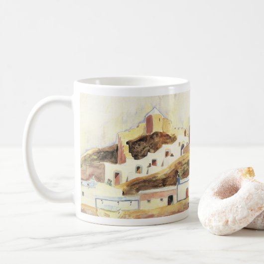 Mug Almeria par Walter Gramatte, Expressionnisme Vinta (Avec donut)