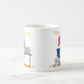 Mug Almost Quitting Funny Overworked Burnout  (Centre)
