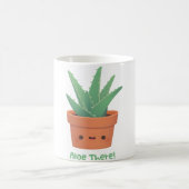 Mug Aloe There, Hello There, mignon Aloe Vera Pun (Centre)