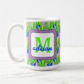 Mug Aloe Vera Motif Plante Monogrammé (Gauche)