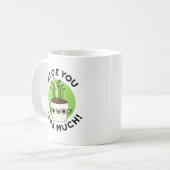 Mug Aloe You Vera Beaucoup Drôle Plante Pun (Devant gauche)