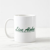 Mug Aloha conception vivante de paysage (Gauche)