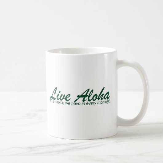 Mug Aloha conception vivante de paysage (Droite)
