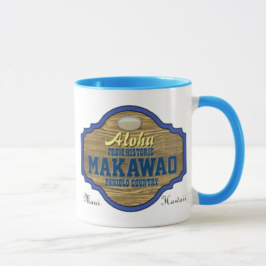 Mug Aloha de Makawao, Hawaii (Droite)