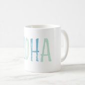 Mug Aloha de Monnaie Bleue (Devant droit)