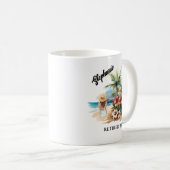 Mug Aloha été de la plage de retraite des femmes (Devant droit)