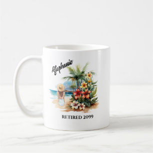Mug Aloha été de la plage de retraite des femmes