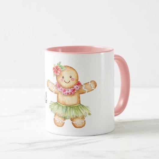 Mug Aloha Gingerbread Cookie (Devant droit)