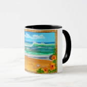 Mug Aloha Hawaï (Devant droit)