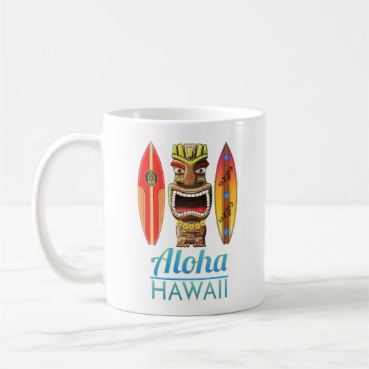Mug Aloha Hawaii Hawaii Tiki Surf (Gauche)