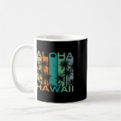 Mug Aloha Hawaii Planche de Surf Vintage (Gauche)